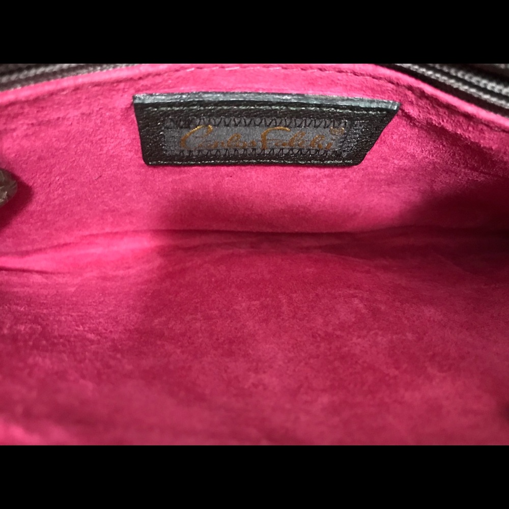Carlos Falchi Python Clutch - Picture 4 of 5